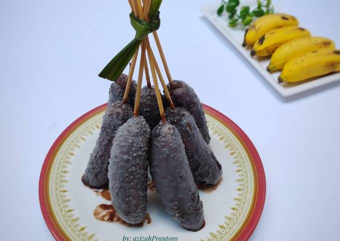 Resep Es pisang coklat Anti Gagal