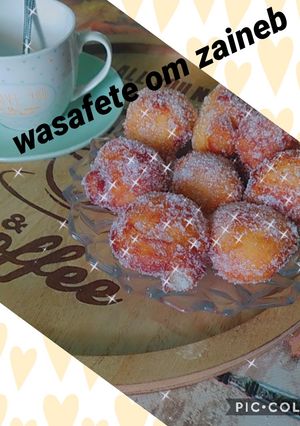 صورة لوصفة 🥯 سفنج ساهل وبنين 😋 على طريقة ام زينب 😘❤️