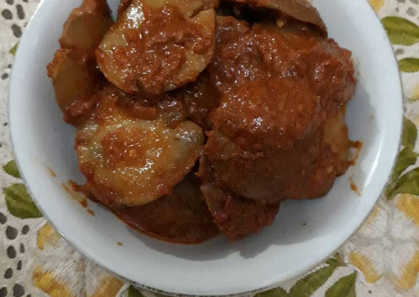 Rendang jengkol
