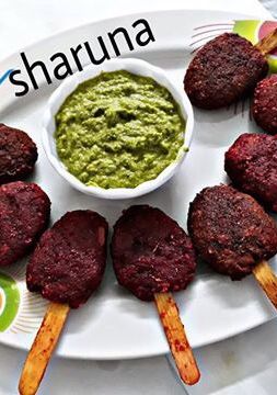 A picture of Beetroot Oats Lolipops.