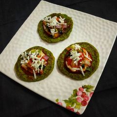 A picture of Moong Uttapam.