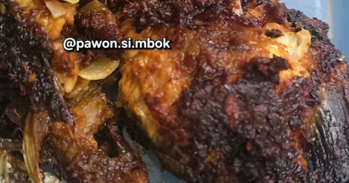 Nila Bakar Bumbu Kecap pedas manis ala @pawon.si.mbok🍡🐟