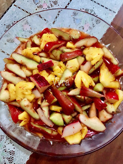 Foto resep Asinan Buah Kuah Merah