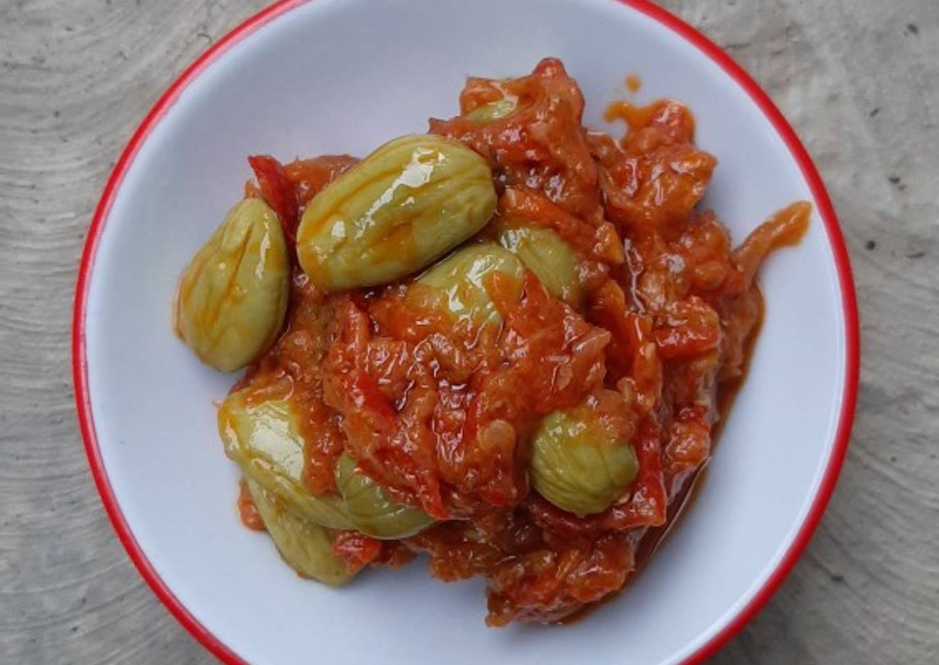 Sambel Goreng Terasi Pete