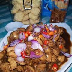 รูปของ Sate goreng ayam