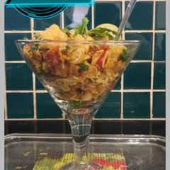 A picture of Cornflakes Bhel.