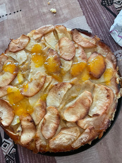 Una foto de Bizcocho de tarta de manzana reineta en Thermomix
