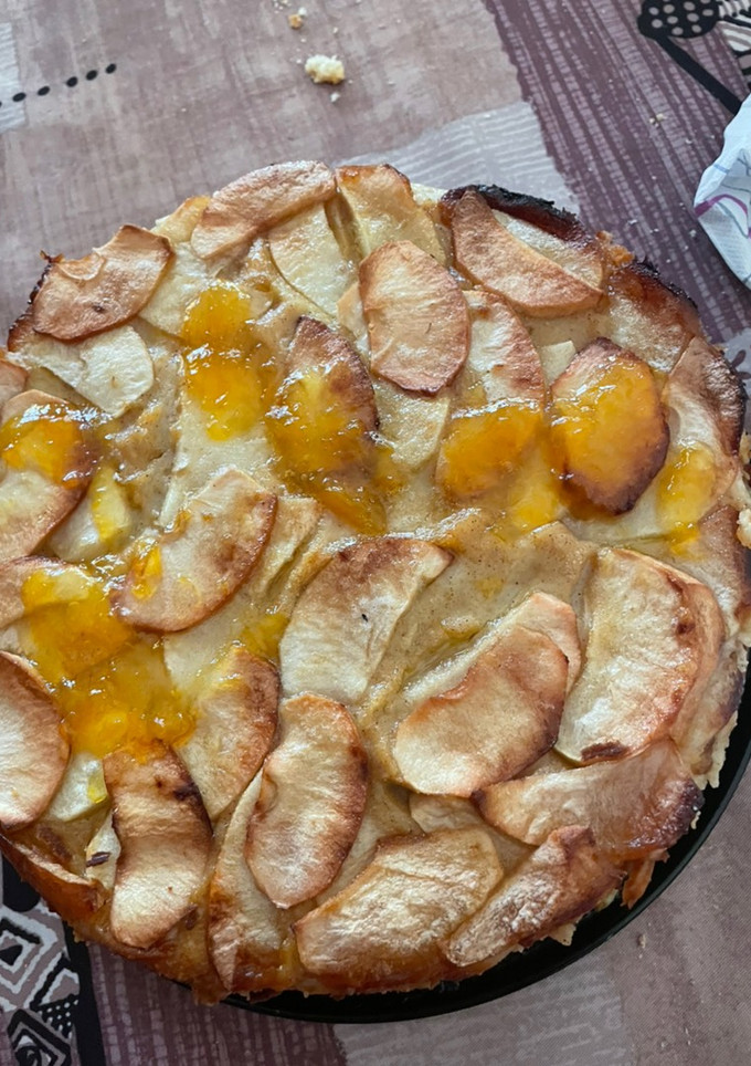 Una foto de Bizcocho de tarta de manzana reineta en Thermomix