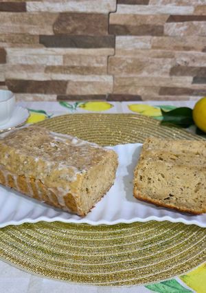 Una foto de Budín de limón