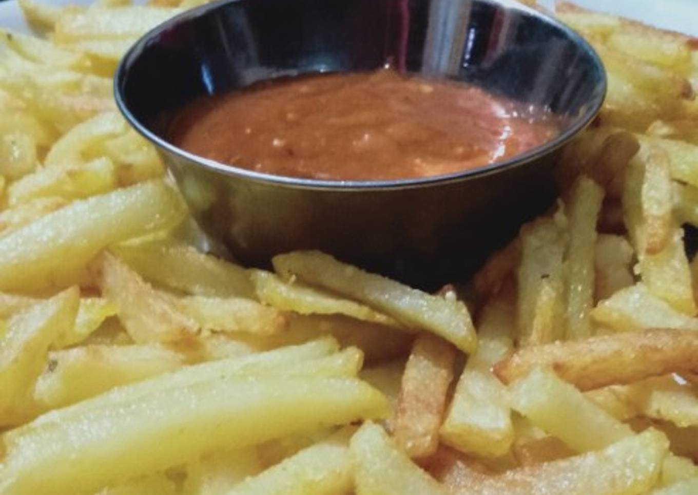 French fries street style