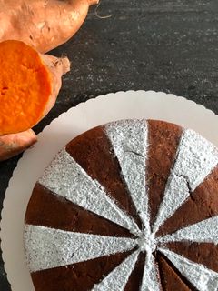 Foto di Torta di patate dolci americane