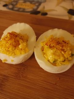 Une photo de Oeufs Mimosa