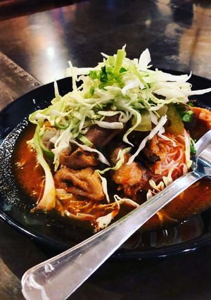 รูปของ ขนมจีนน้ำเงี้ยวเอ็นไก่