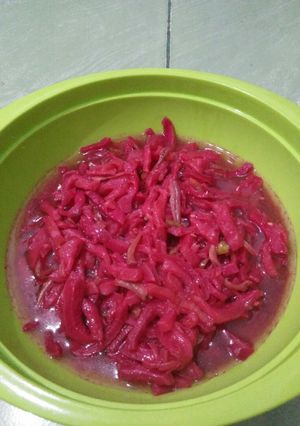 Foto resep Tumis kulit buah naga