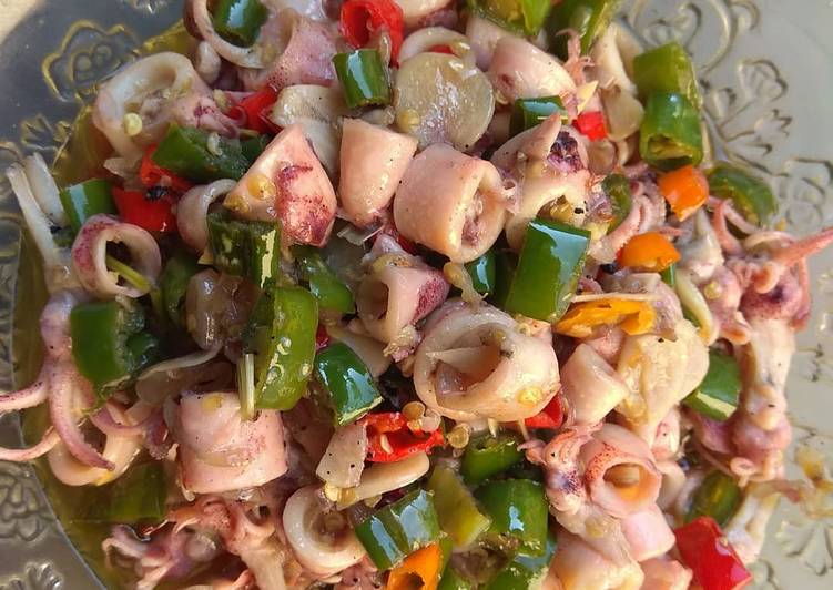 Resep Tumis Cumi Asin Cabe Hijau, Menggugah Selera