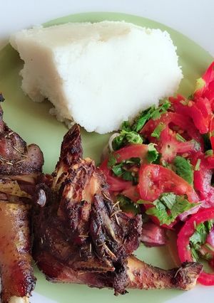 A picture of Grilled chicken.