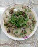 Ốc len xào dừa