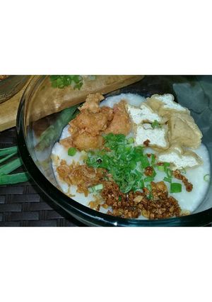 Foto resep Bubur Ayam Baso Goreng