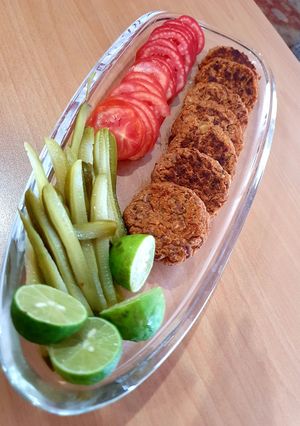 عکسی از دستور کتلت کینوا