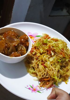 A picture of Vegetable Noodles.