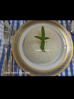 صورة لوصفة رز أبيض