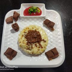 A picture of Chocolate pizza.