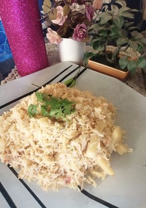 A picture of Finger chips rice.