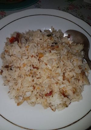 Foto resep Nasi goreng teri asin