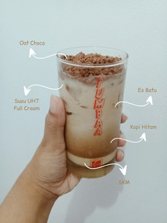 Foto resep Es kopi susu (Oat Choco)