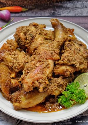 Foto resep Rendang ayam