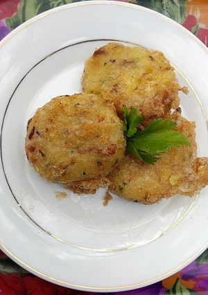 Foto resep Perkedel kentang hati ayam khas padang