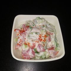 A picture of Curd salad(no fire).