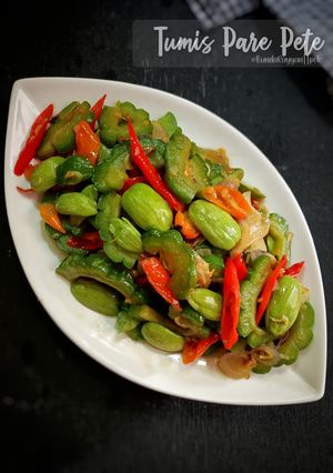 Foto resep Tumis pare pete