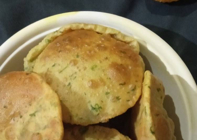 Recipe of Perfect Palak Puri