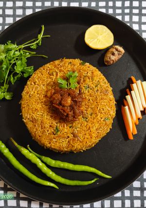 A picture of Tiny Prawns Rice.