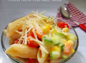 Foto resep Penne Pasta Vegetable Salad