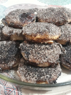 Una foto de Tortitas negras materas