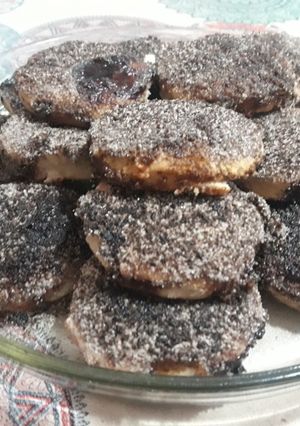 Una foto de Tortitas negras materas