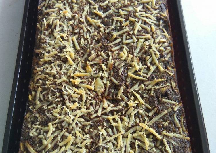 Brownies panggang 3 telur