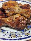 Pollo rostizado y papitas a la sartén