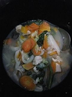 Foto resep Sop ayam jamur