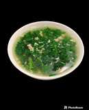 Canh rau mồng tơi nấu thịt băm