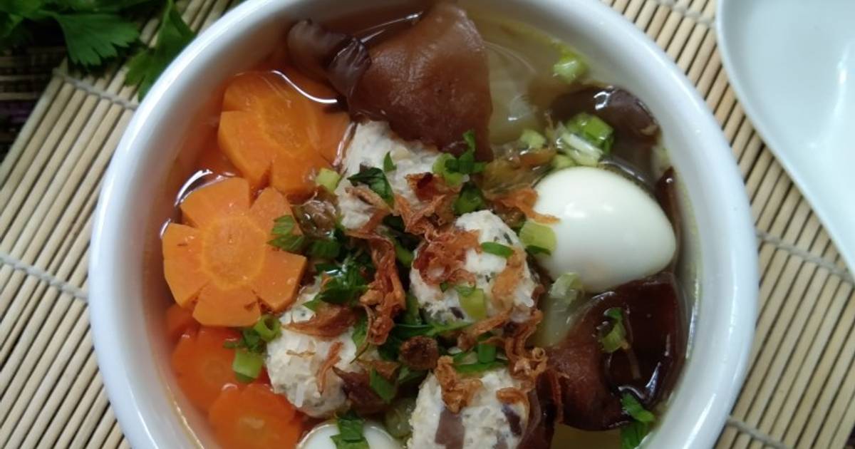 Resep Sup Bakso Lohoa Oleh Mak Win Cookpad