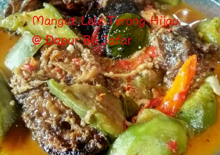 Manggut lele terong hijau