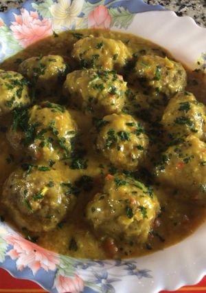 Una foto de Albóndigas al curry
