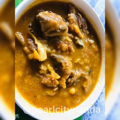 A picture of Dal Gosht.