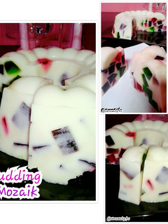 Foto resep Pudding Mozaik