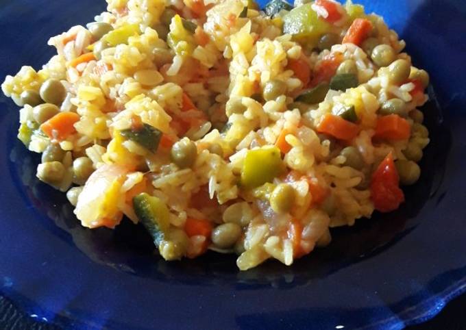 Arroz Blanco Con Verduras A Mi Manera Receta De Griii Cookpad 4058