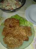 Milanesas de suprema de pollo