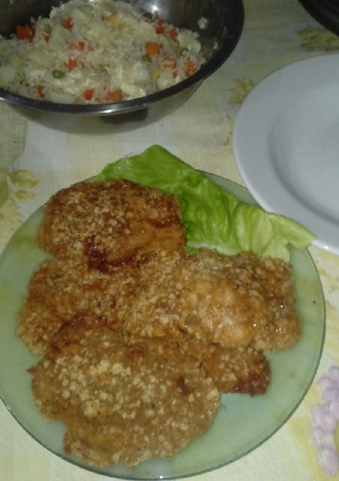 Una foto de Milanesas de suprema de pollo